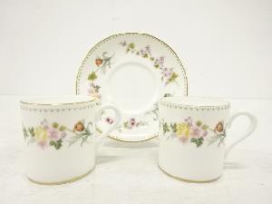 WEDGWOOD　ウエッジウッド　ミラベル　カップ＆ソーサー　ペア